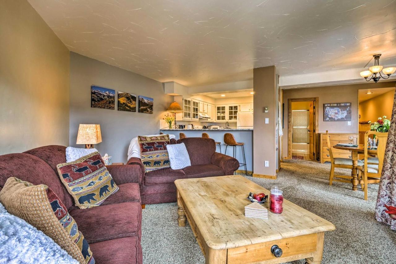 Cozy Ski-Inandski-Out Breckenridge Condo Mtn Views! מראה חיצוני תמונה