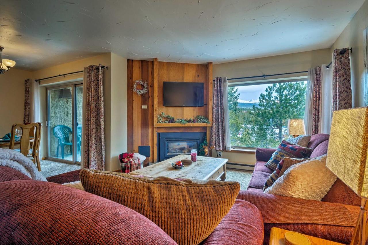 Cozy Ski-Inandski-Out Breckenridge Condo Mtn Views! מראה חיצוני תמונה