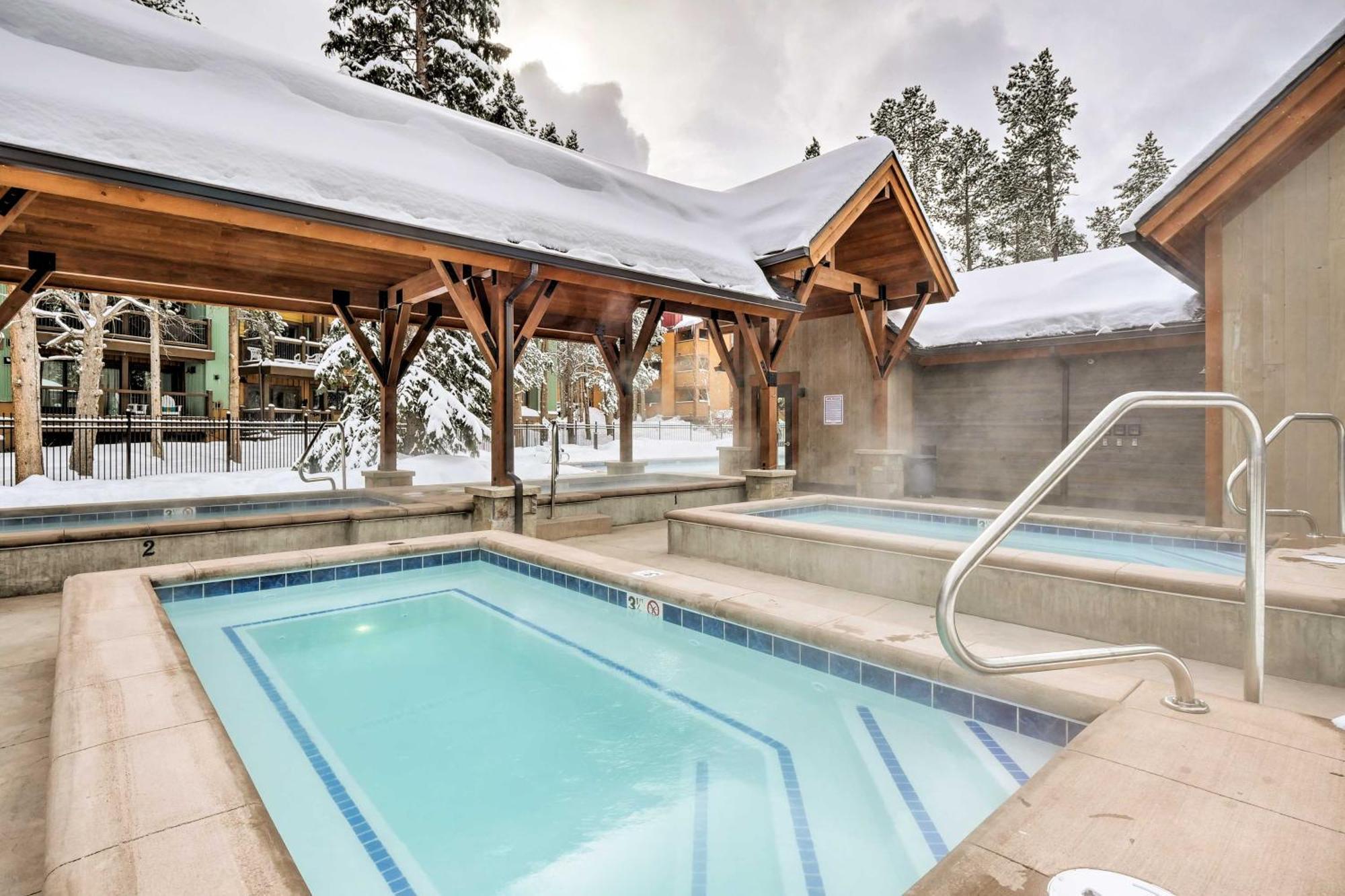 Cozy Ski-Inandski-Out Breckenridge Condo Mtn Views! מראה חיצוני תמונה